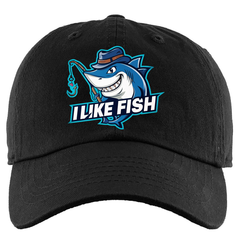 I Like Fish Kids Cap | Artistshot