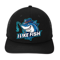 I Like Fish Snapback Trucker Cap | Artistshot