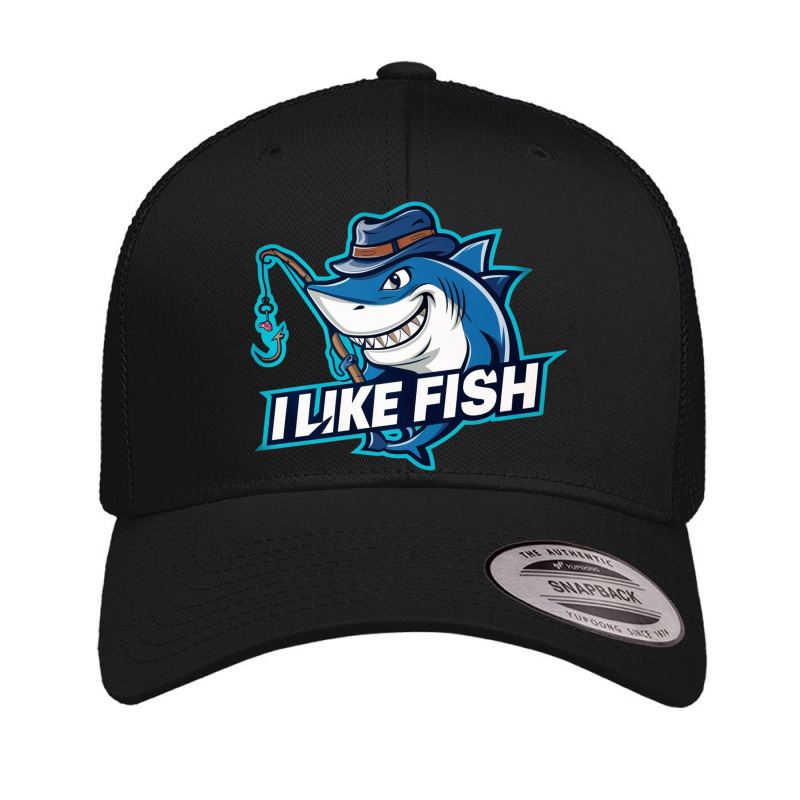 I Like Fish Retro Trucker Cap | Artistshot