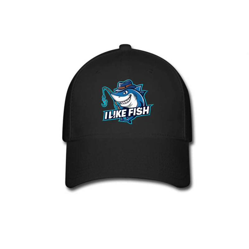 I Like Fish Baseball Cap | Artistshot