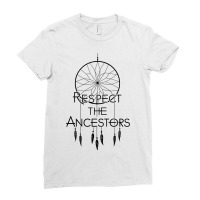 Respect The Ancestors Ladies Fitted T-shirt | Artistshot