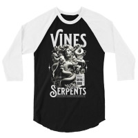 Vines And Serpents 3/4 Sleeve Shirt | Artistshot