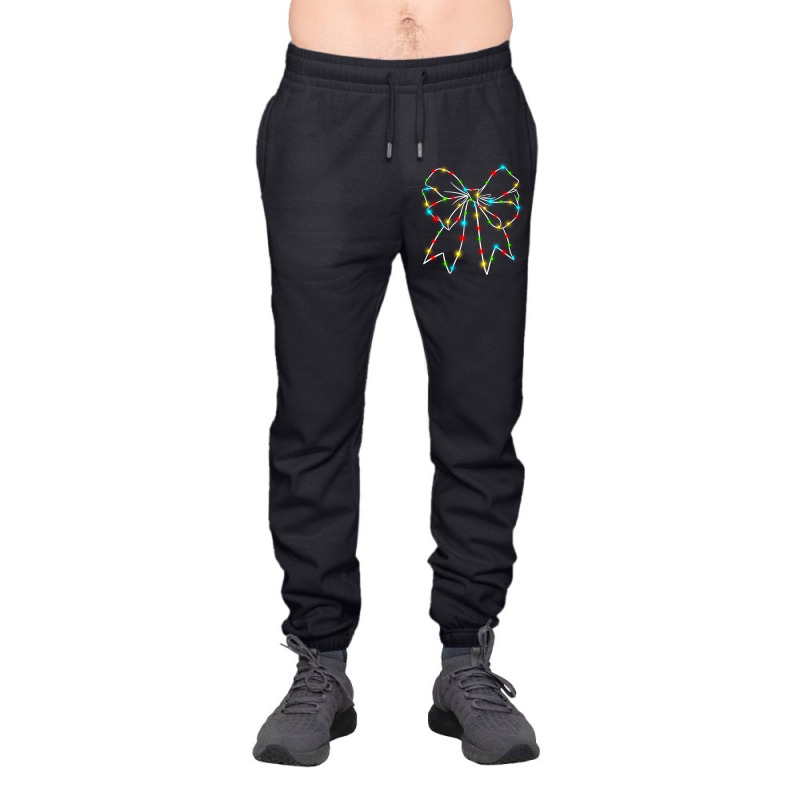 Christmas Light Bow Urban Sweatpant by Oma's Magic World | Artistshot