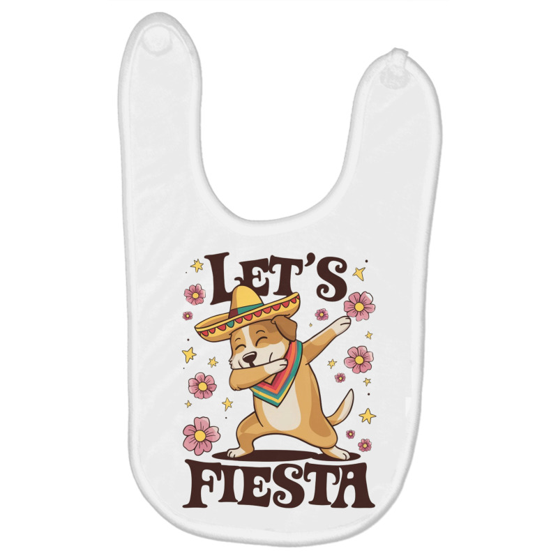 Let's Fiesta Baby Bibs by Donna Schennum | Artistshot