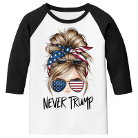 Never Trump Youth 3/4 Sleeve | Artistshot