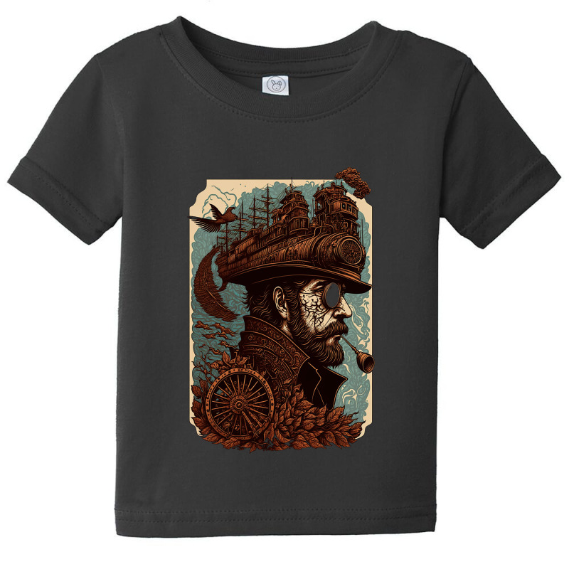 Captain Baby Tee by mailson | Artistshot