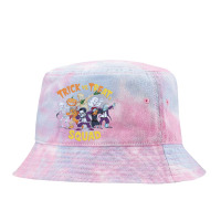 Trick Vs Treat, Squad Tie Dyed Bucket Hat | Artistshot