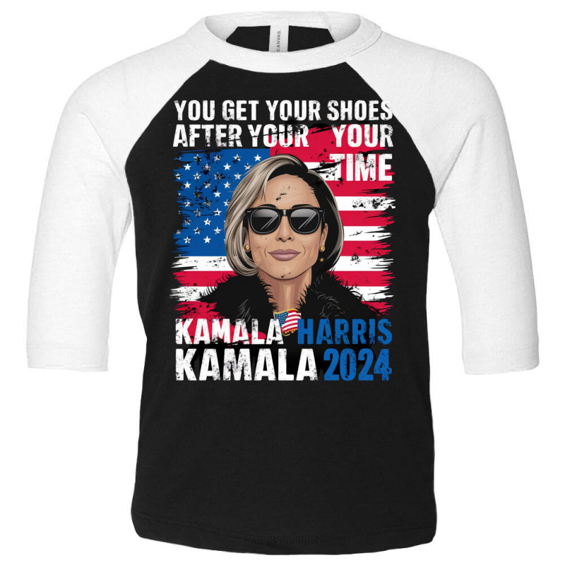 Vice President Kamala Harris Toddler 3/4 Sleeve Tee | Artistshot