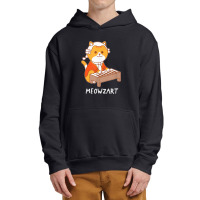 Meowzart Cat Classical Music Piano Funny Urban Pullover Hoodie | Artistshot