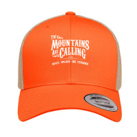 Mountains Are Calling Space Splash Big Thunder Theme Park T Shirt Retro Trucker Cap | Artistshot