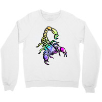 Retro Scorpion Crewneck Sweatshirt | Artistshot