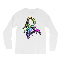 Retro Scorpion Long Sleeve Shirts | Artistshot