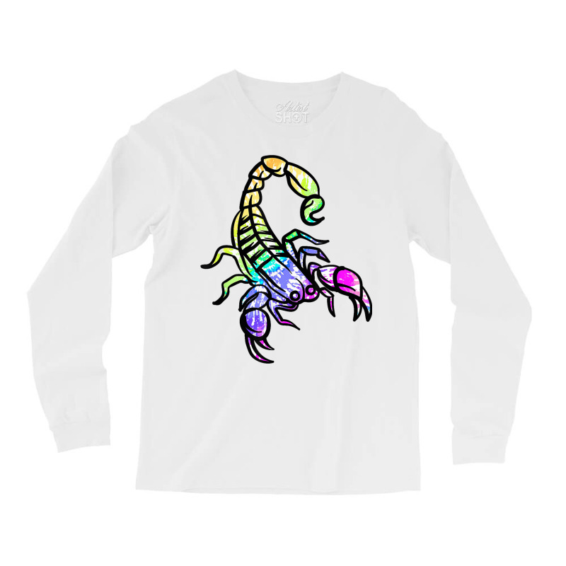 Retro Scorpion Long Sleeve Shirts | Artistshot