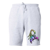 Retro Scorpion Fleece Short | Artistshot