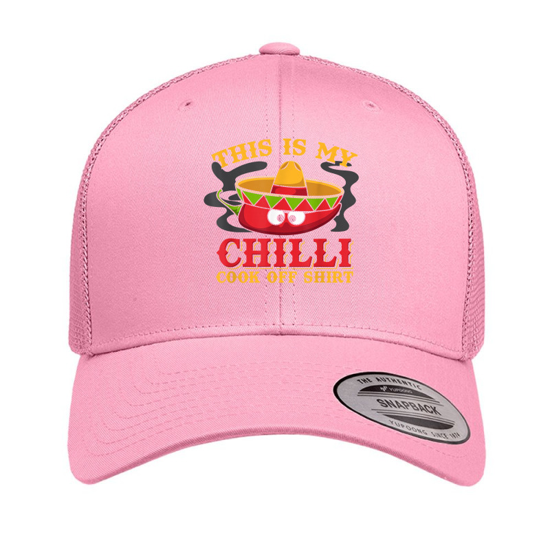 Chili Cook Off Gifts   Chili Cook Off, Chili Cook Off T Shirt Retro Trucker Cap by ruffelbzk | Artistshot