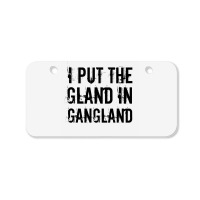 Gland In Gangland Bicycle License Plate | Artistshot