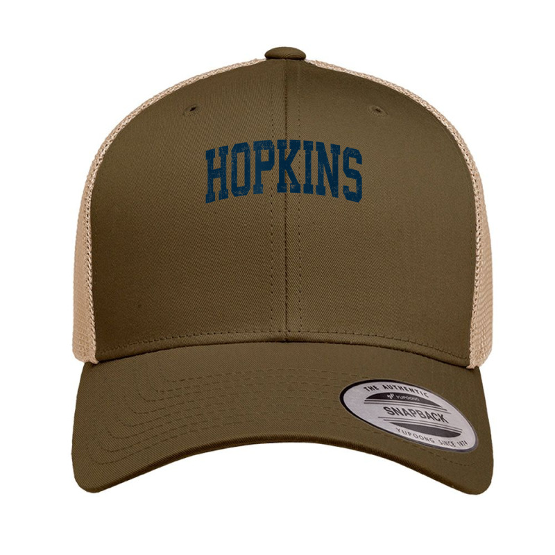 Hopkins Minnesota Mn Vintage Athletic Sports Navy Design T Shirt Retro Trucker Cap | Artistshot