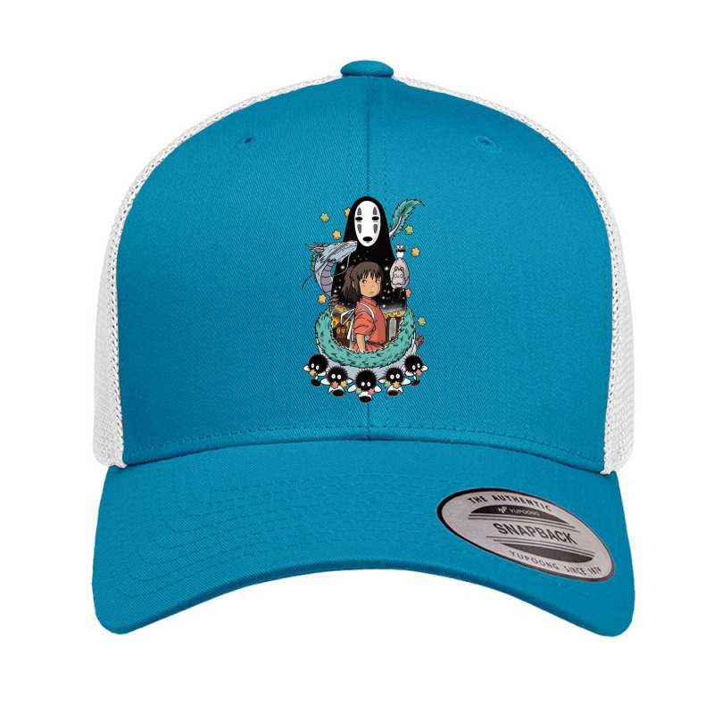 Best Studio Anime Movie Retro Trucker Cap by hillarybernard | Artistshot