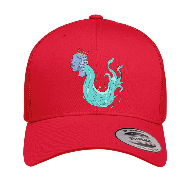 Art Release The Kraken Halloween Retro Trucker Cap | Artistshot