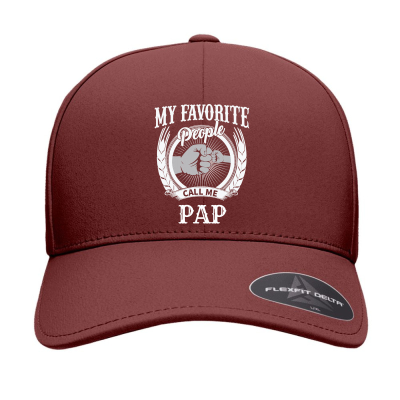 Mens My Favorite People Call Me Pap Grandpa Seamless Cap by Binhthai9809 | Artistshot