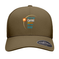 Carmi Illinois Il Total Solar Eclipse 2024  1  T Shirt Seamless Cap | Artistshot