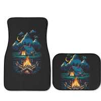 Mountains Campfire Full Set Car Mats | Artistshot