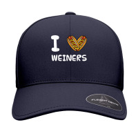 I Love Weiners Hotdogs Frankfurter Wiener Frank Sausage Bun T Shirt Seamless Cap | Artistshot