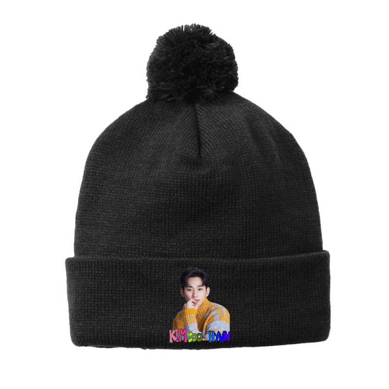 Kim Soo Hyun Pom Pom Beanie by ArjunaCollection | Artistshot