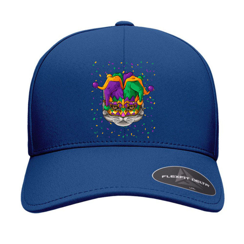 American Shorthair Mardi Gras T  Shirt American Shorthair Mardi Gras F Seamless Cap by brekkeelton | Artistshot