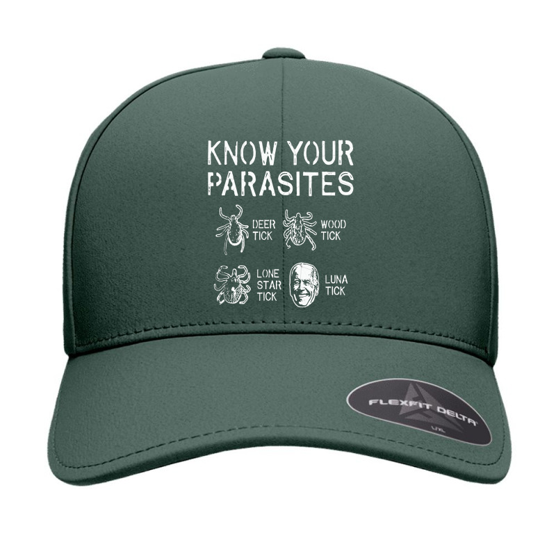 Know Your Parasites Tick Biden Funny Anti Biden Seamless Cap by nhan0105 | Artistshot