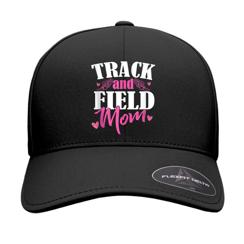 Track & Field Mom Sports Running Proud Mother's Day Tank Top Seamless Cap by h.avenaver | Artistshot