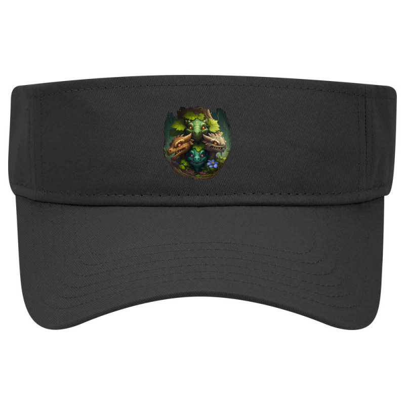 Dragons Forest Visor hat by mailson | Artistshot