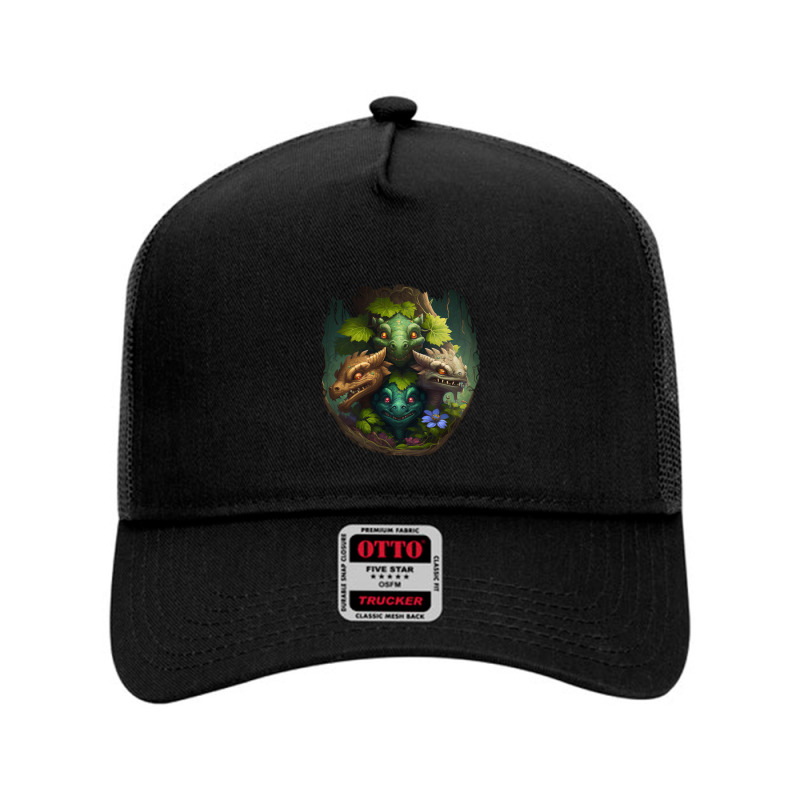 Dragons Forest Mesh Back Trucker Hat by mailson | Artistshot