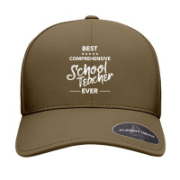 Best Comprehensive School Teacher Ever Cool Ranking Students T Shirt Seamless Cap | Artistshot