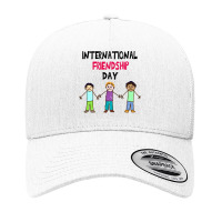 International Friendship Day Funny T  Shirt International Friendship D Yupoong Trucker Cap | Artistshot