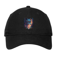 Wolf Forest Adjustable Cap | Artistshot