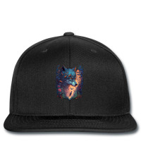 Wolf Forest Printed Hat | Artistshot