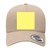 Yellow Color Pattern Yupoong Trucker Cap | Artistshot