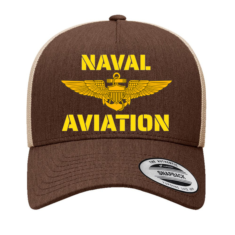 Naval Aviation At Its Best. Perfect For Military Veterans. Pullover Ho Yupoong Trucker Cap by kurniawanm | Artistshot