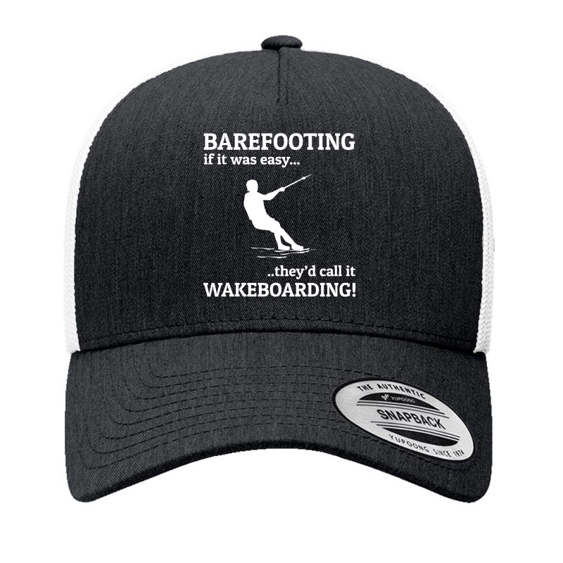 Barefoot Skiing Water Sport Motorboat Yupoong Trucker Cap by Tasteful Tees | Artistshot