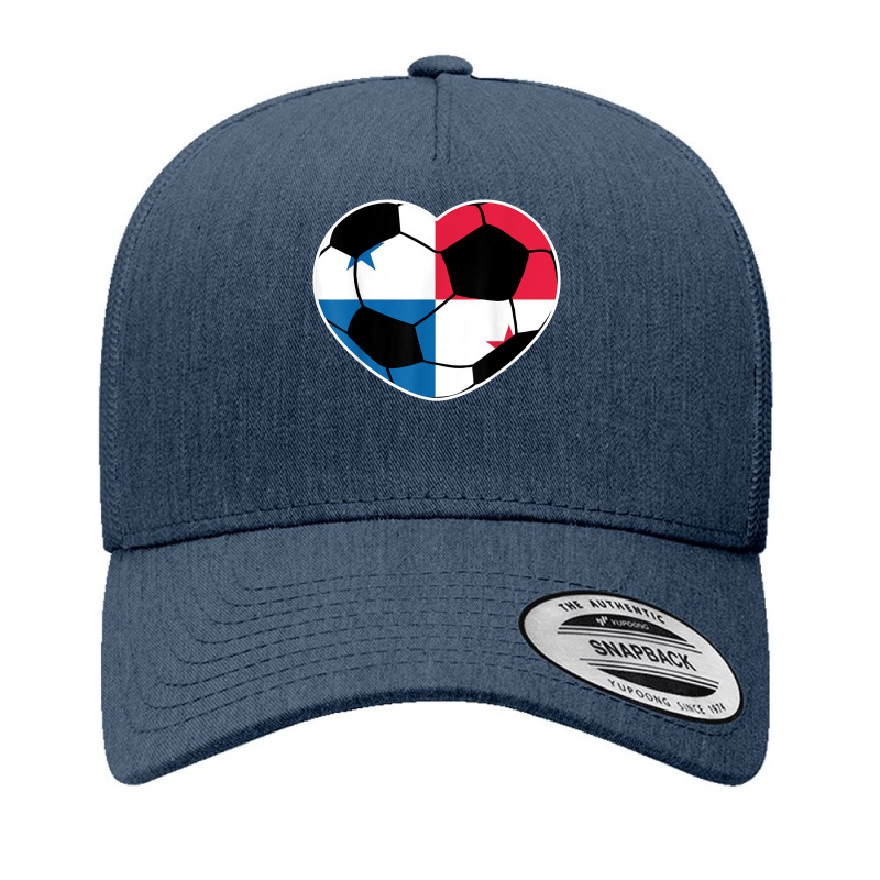 Panama Soccer Ball Heart Jersey Shirt   Panama Football Gift Yupoong Trucker Cap by copedoire | Artistshot