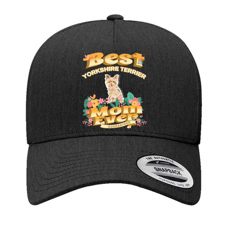 Dog Moms T  Shirt Best Yorkshire Terrier Mom   Dog Mom, Dog Owner Gift Yupoong Trucker Cap by nyliumgaloshes | Artistshot