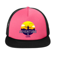 Adventure Calling Foam Snapback Hat | Artistshot