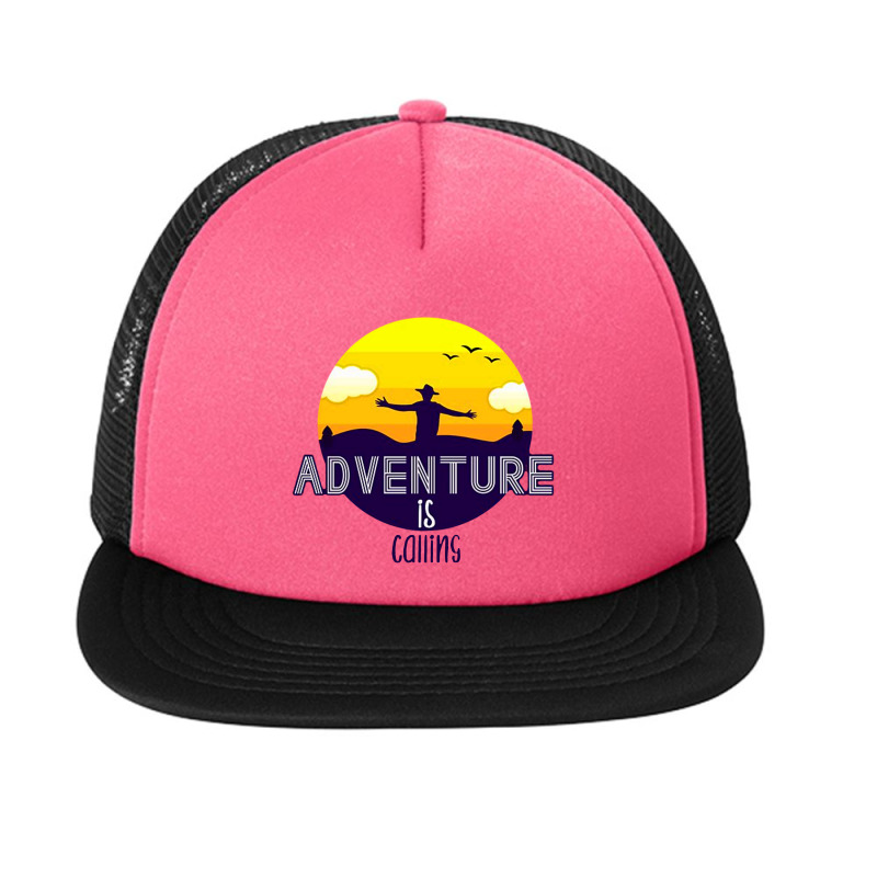 Adventure Calling Foam Snapback hat by althubich | Artistshot