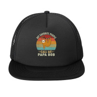 Mens My Favorite People Call Me Papa Bob Cute Sloth Lover Grandpa Prem Foam Snapback Hat | Artistshot