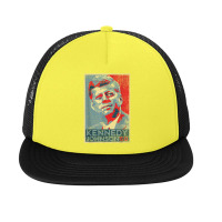 Kennedy Johnson 1960 Retro Campaign 4th Of July President T Shirt Foam Snapback Hat | Artistshot