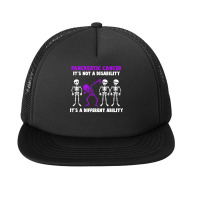 Pancreatic Cancer Awareness T  Shirt Pancreatic Cancer Awareness It's Foam Snapback Hat | Artistshot