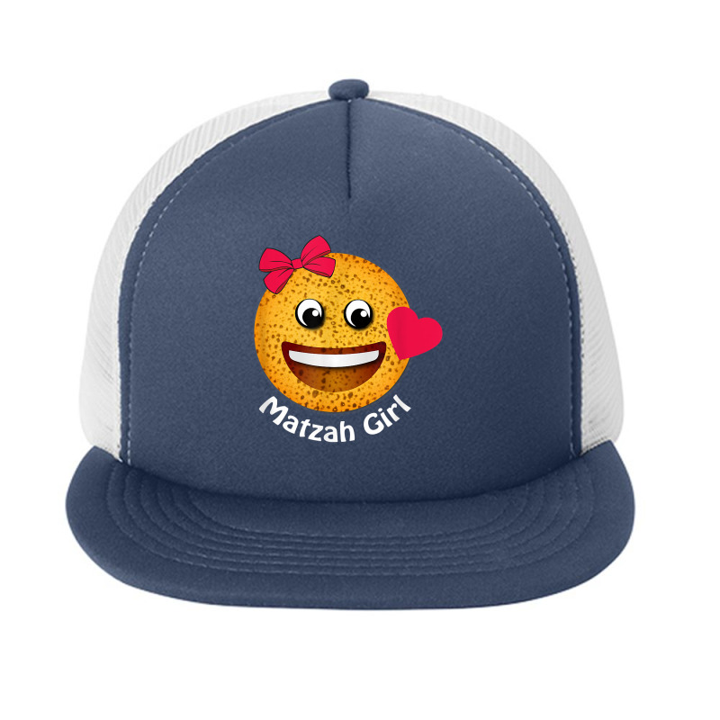 Passover Matzah Girl Afikoman Jewish Pesach Seder Girls T Shirt Foam Snapback Hat | Artistshot