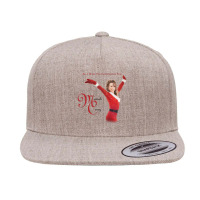 Mariah Carey Merry Christmas Vintage Retro 5 Panel Snapback Cap | Artistshot