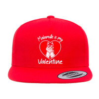 Alaskan Malamute Is My Valentine T  Shirt Alaskan Malamute Is My Valen 5 Panel Snapback Cap | Artistshot